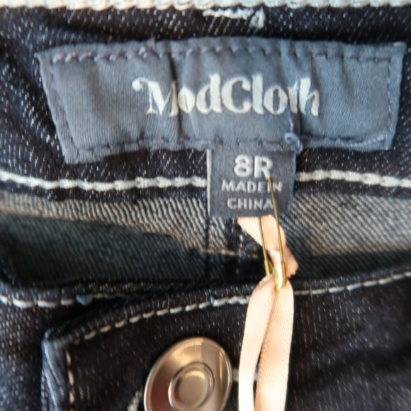 Modcloth The Los Feliz Flare Jeans Size 8 - Picture 2 of 6